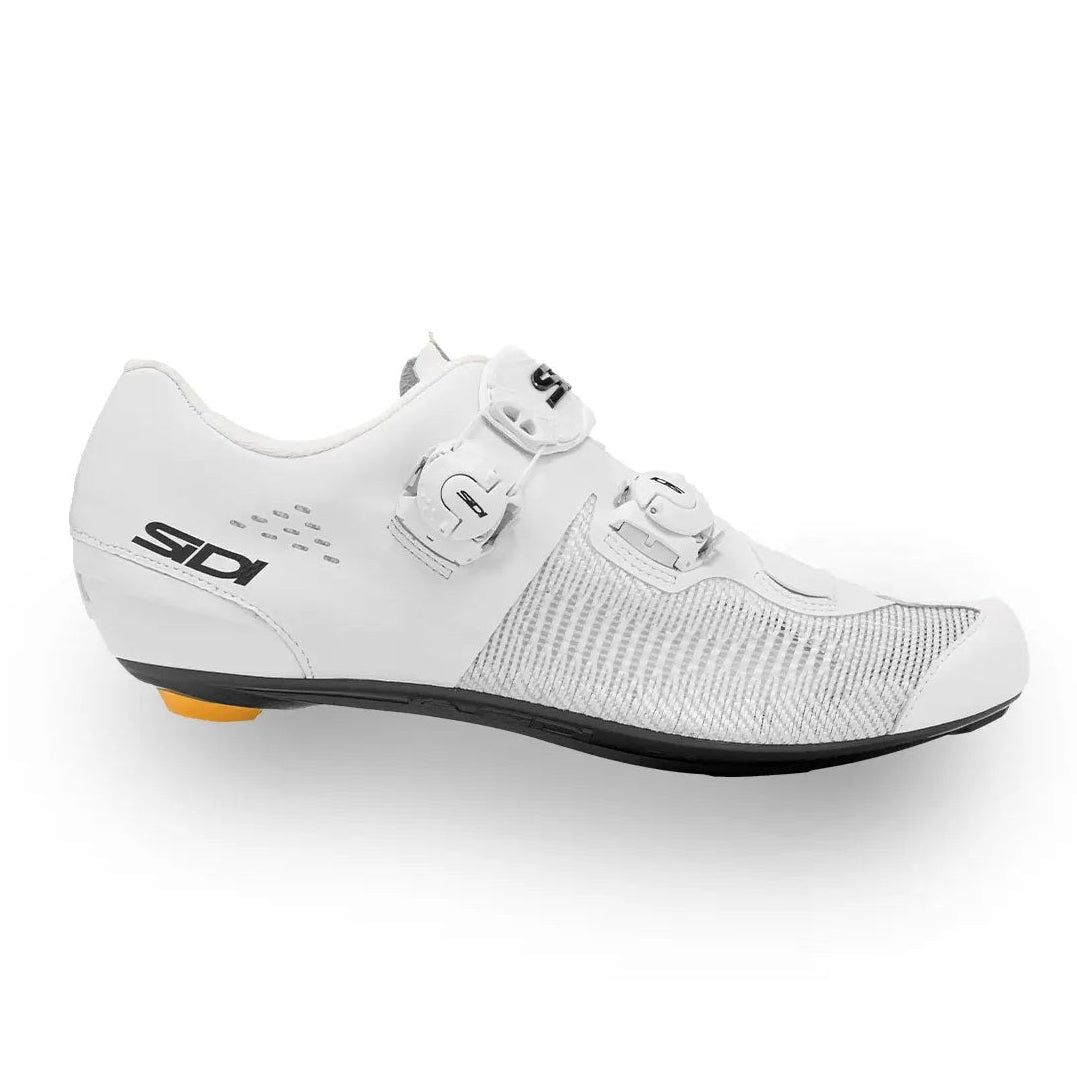 Rennradschuhe SIDI GENIUS 10 KNITTED Weiß – Probikeshop