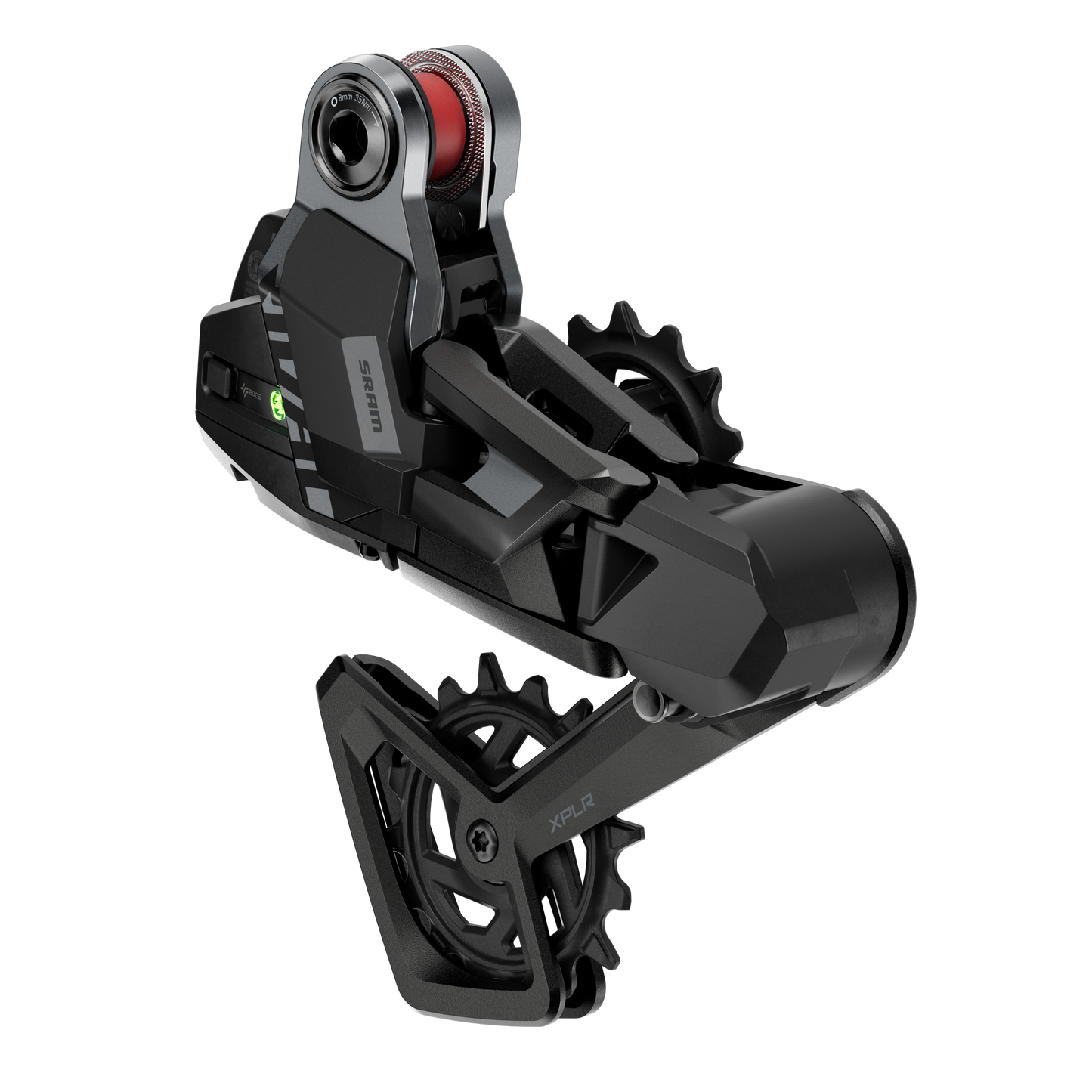 Hinterer Umwerfer SRAM RIVAL AXS XPLR E1 1x13V Max 46 Zähne (Ohne Batterie)
