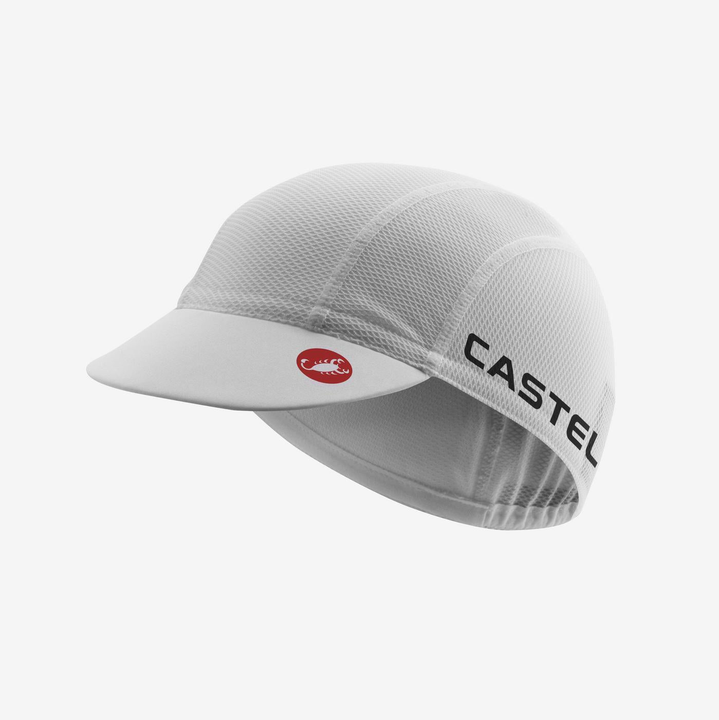 CASTELLI A/C 3 Cap Weiß