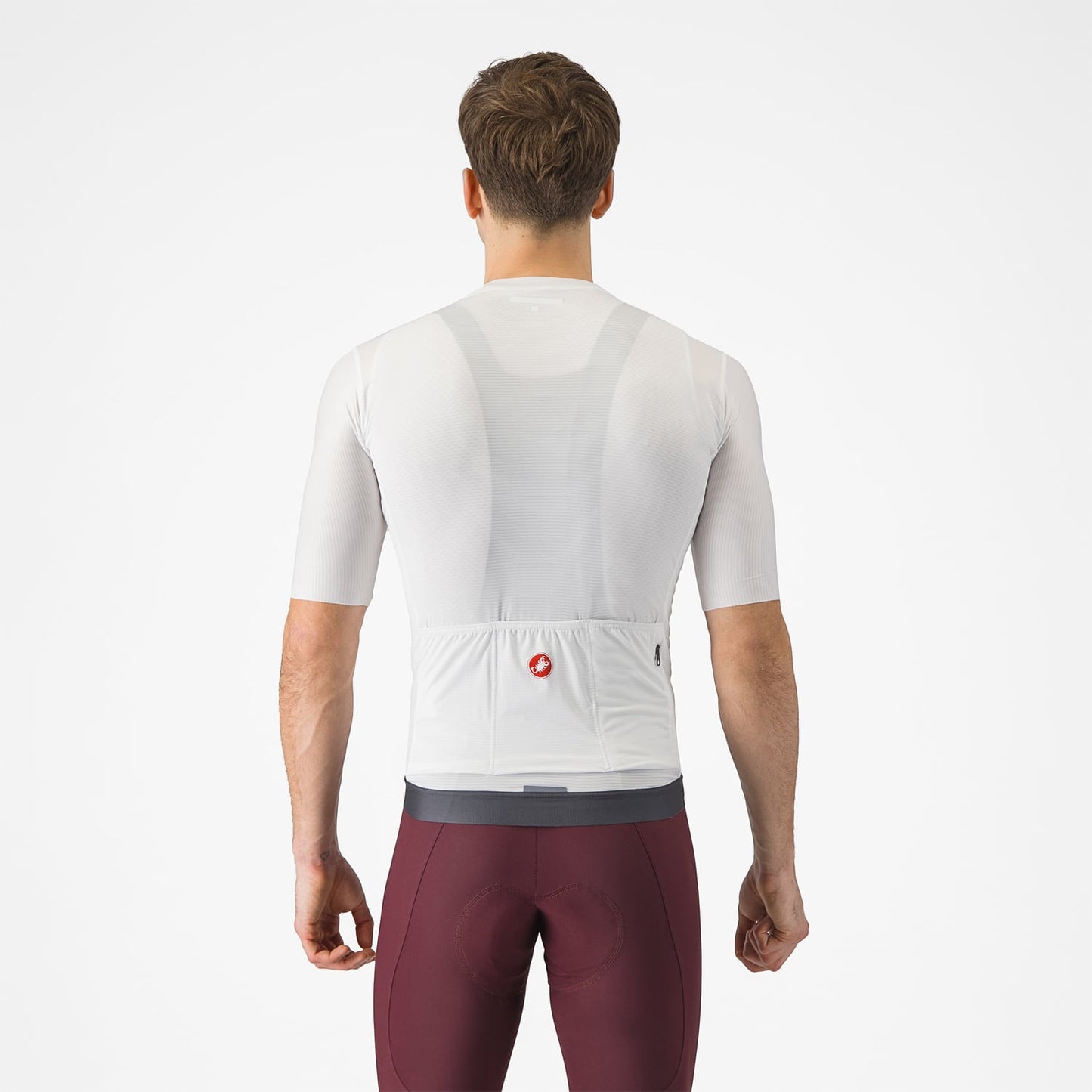CASTELLI ESPRESSO Trikot Kurzarm Weiß