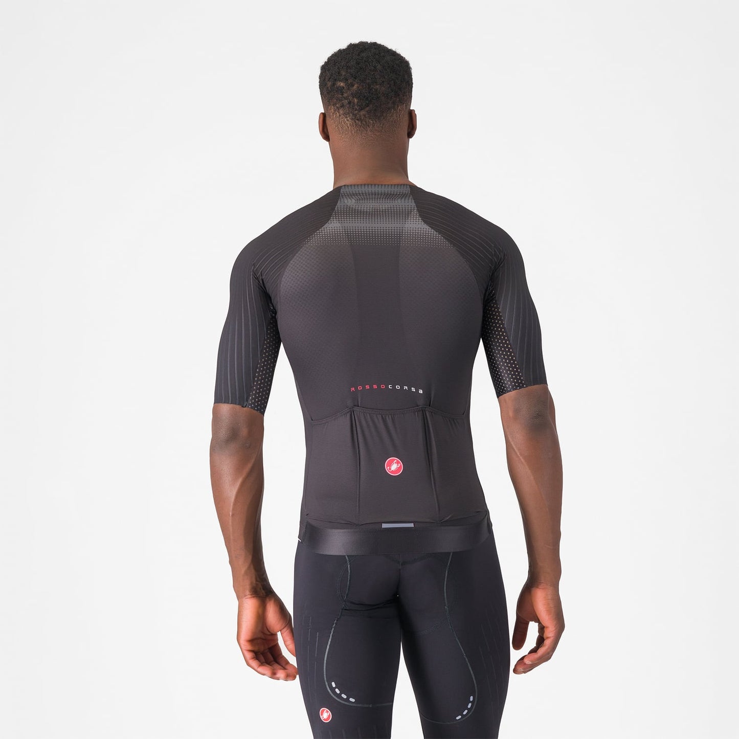 CASTELLI AERO RACE 8S Trikot Kurzarm Schwarz