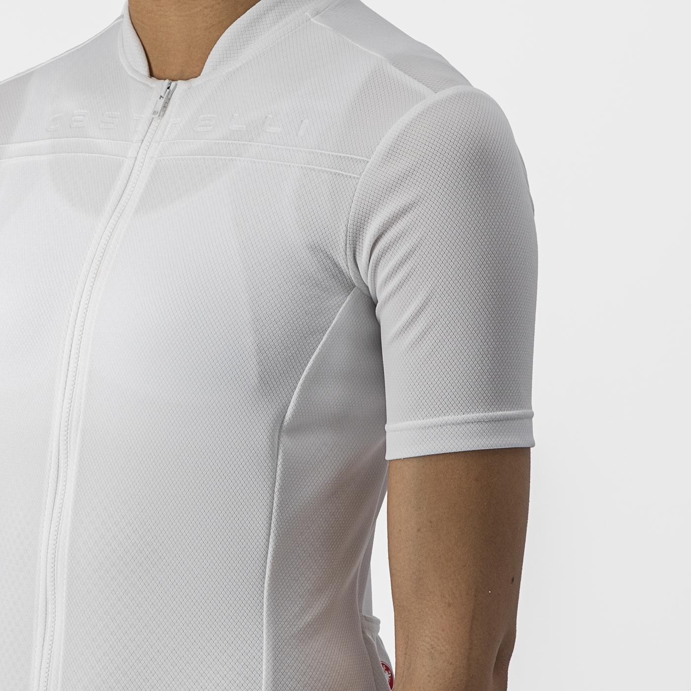 CASTELLI ANIMA 4 Damen Trikot Kurzarm Weiß