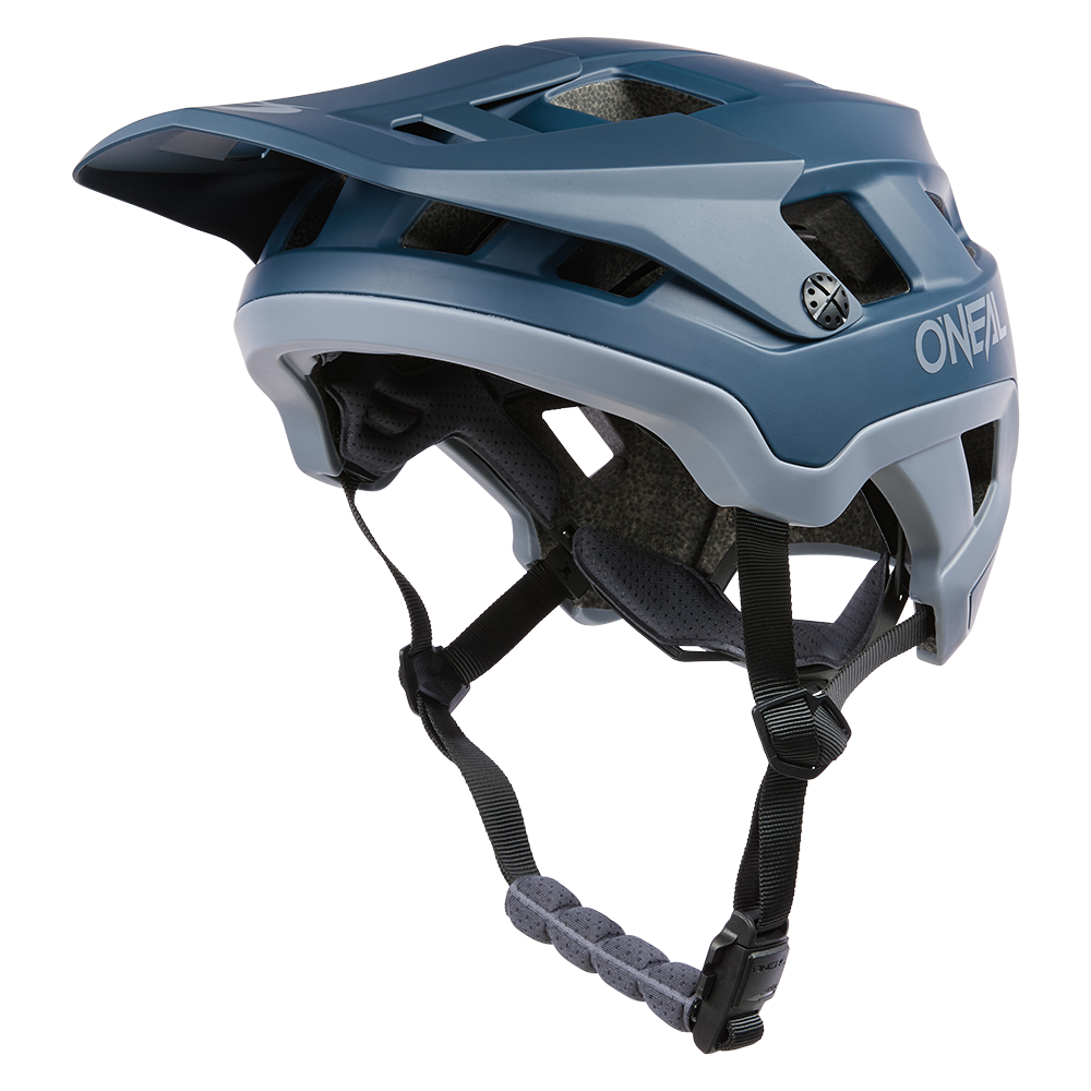 o'neal fahrradhelm defender O'NEAL DEFENDER SOLID MTB-Helm Blau/Grau – Probikeshop
