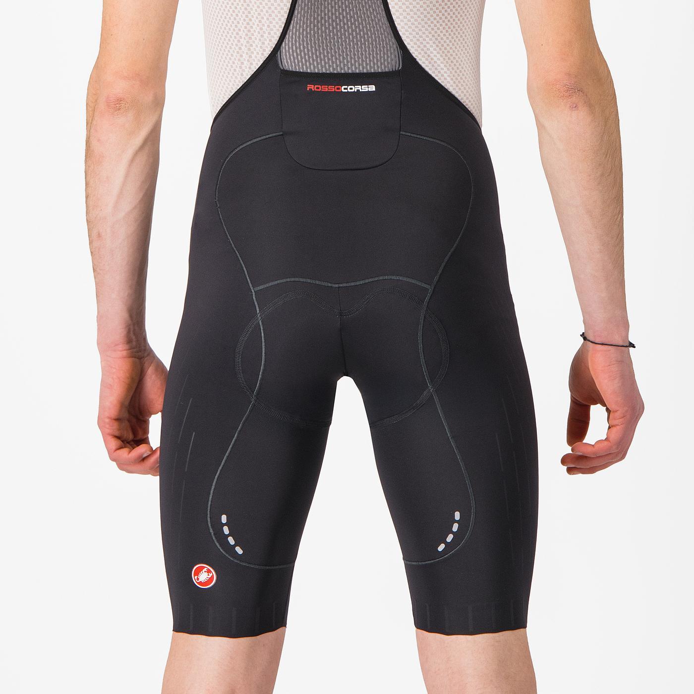 CASTELLI FREE AERO RACE S Kurze Trägerhose Schwarz