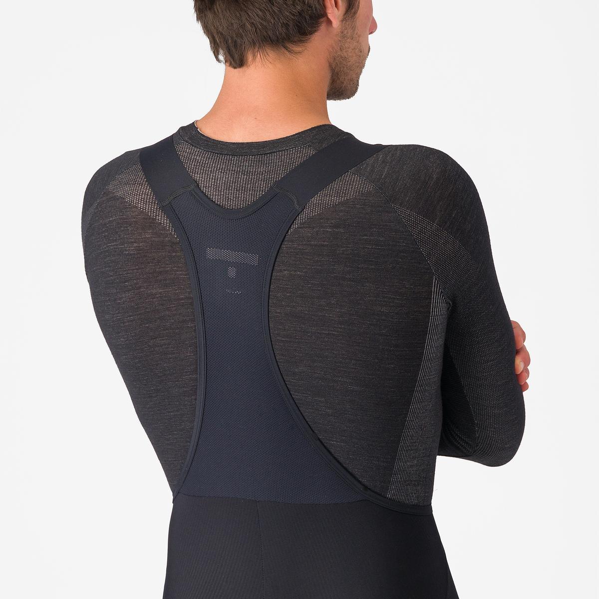 CASTELLI COMPETIZIONE Lange Trägerhose Schwarz