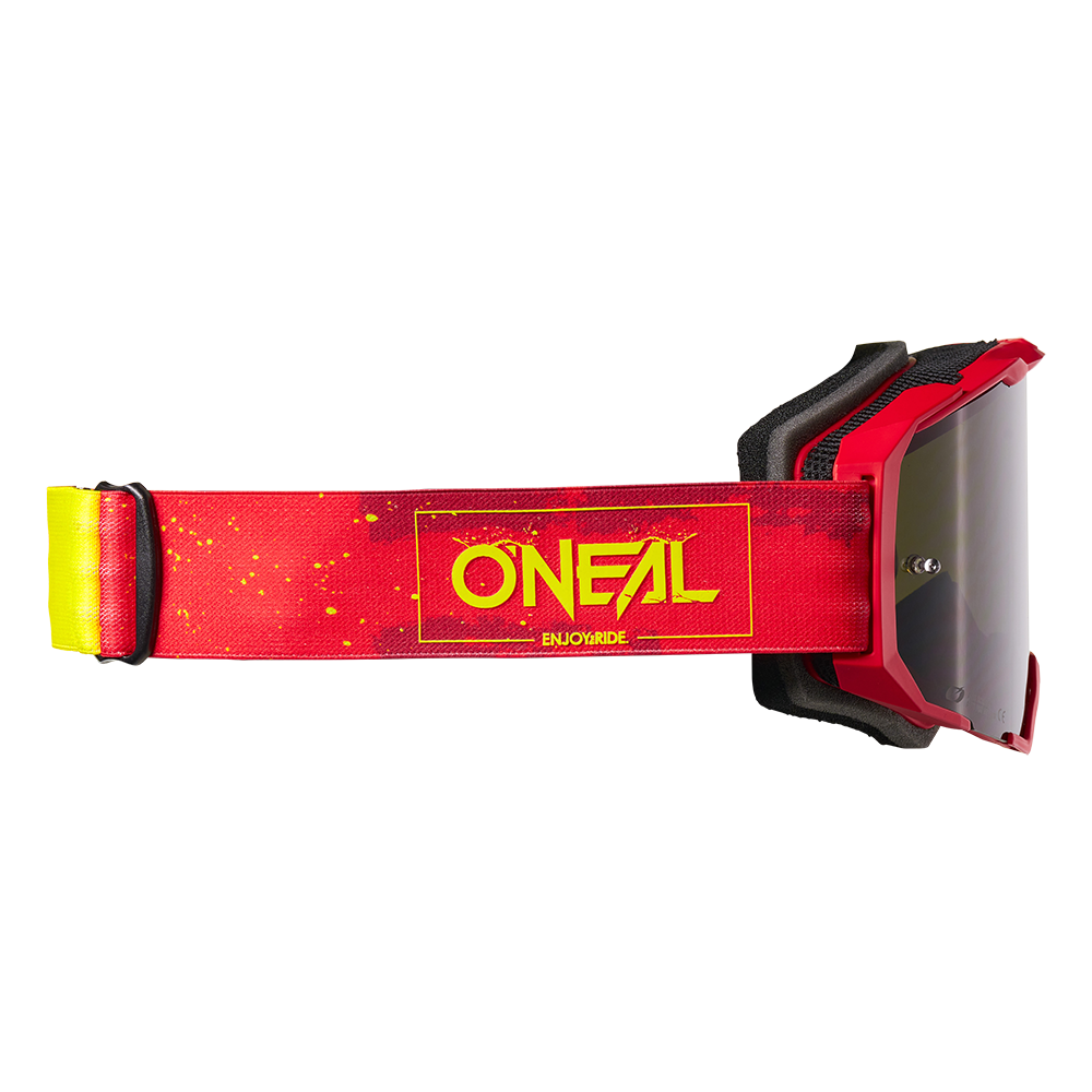 Maske O'NEAL B-22 PAINT Rot/Neongelb
