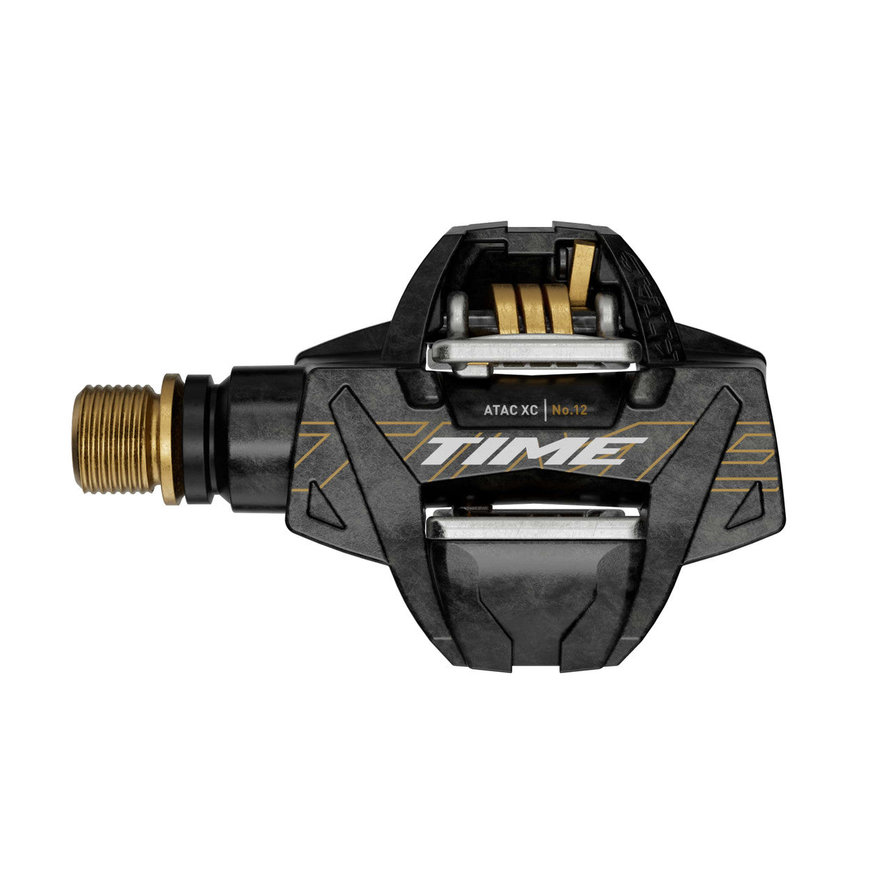 Pedale TIME ATAC XC 12 Ti-Carbon 13°/17° Gold 2025