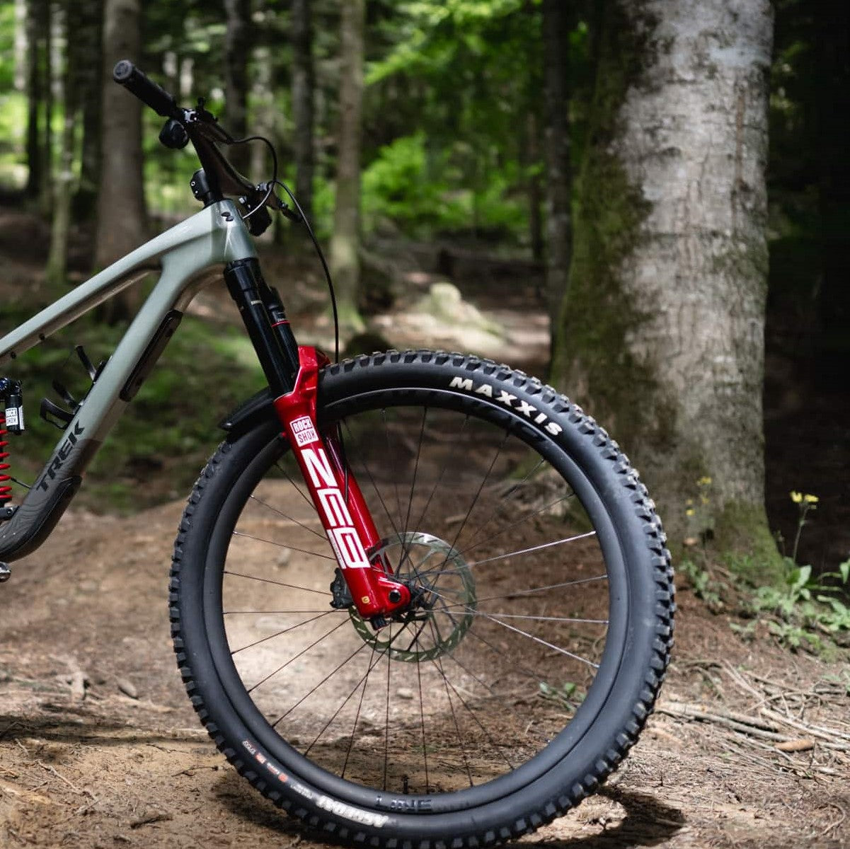 ROCKSHOX ZEB ULTIMATE CHARGER 3.1 RC2 29" DEBONAIR+ Conical Axis 15x110mm Boost Gabel Rot Elektrisch