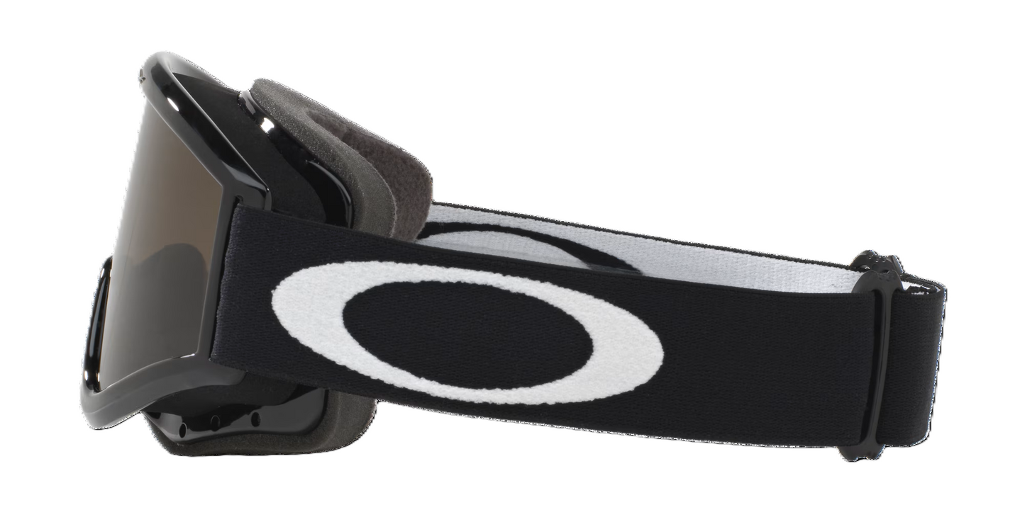 OAKLEY L-Frame MX Jet Black Visier Dark Grey Maske