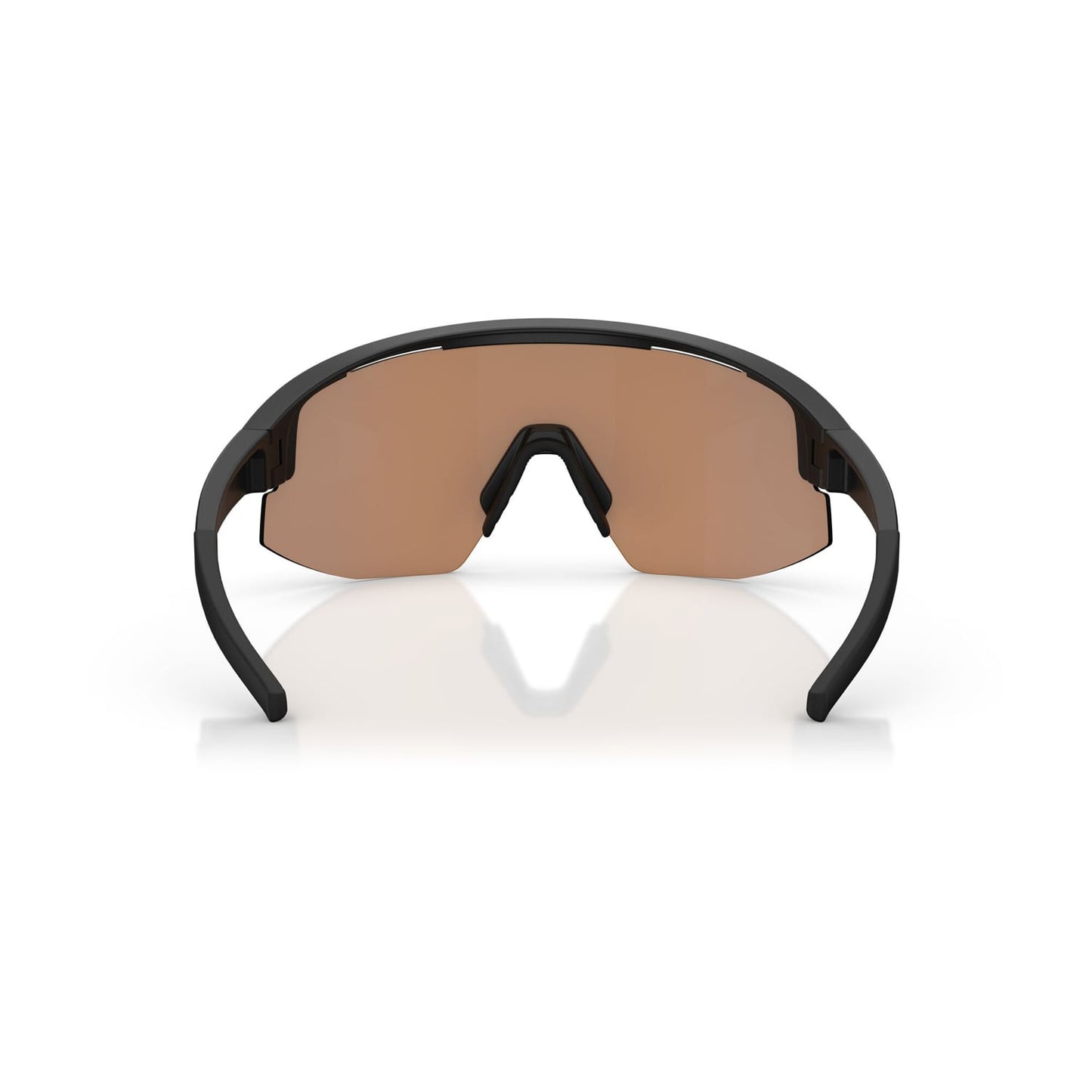 BLIZ MATRIX SMALL Brille Schwarz Matt Orange Schirm