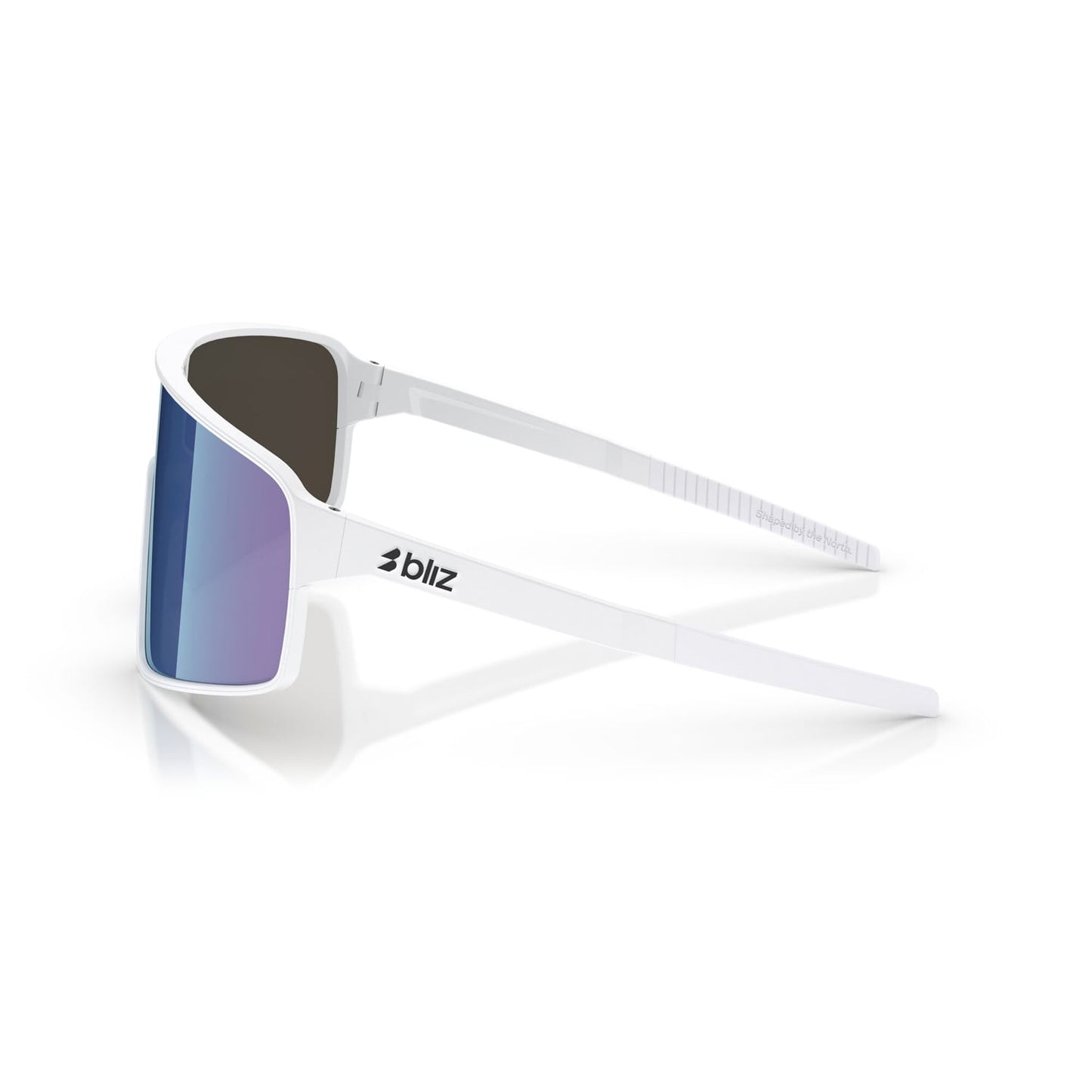 Brille BLIZ P001 S Weiß Blauer Bildschirm