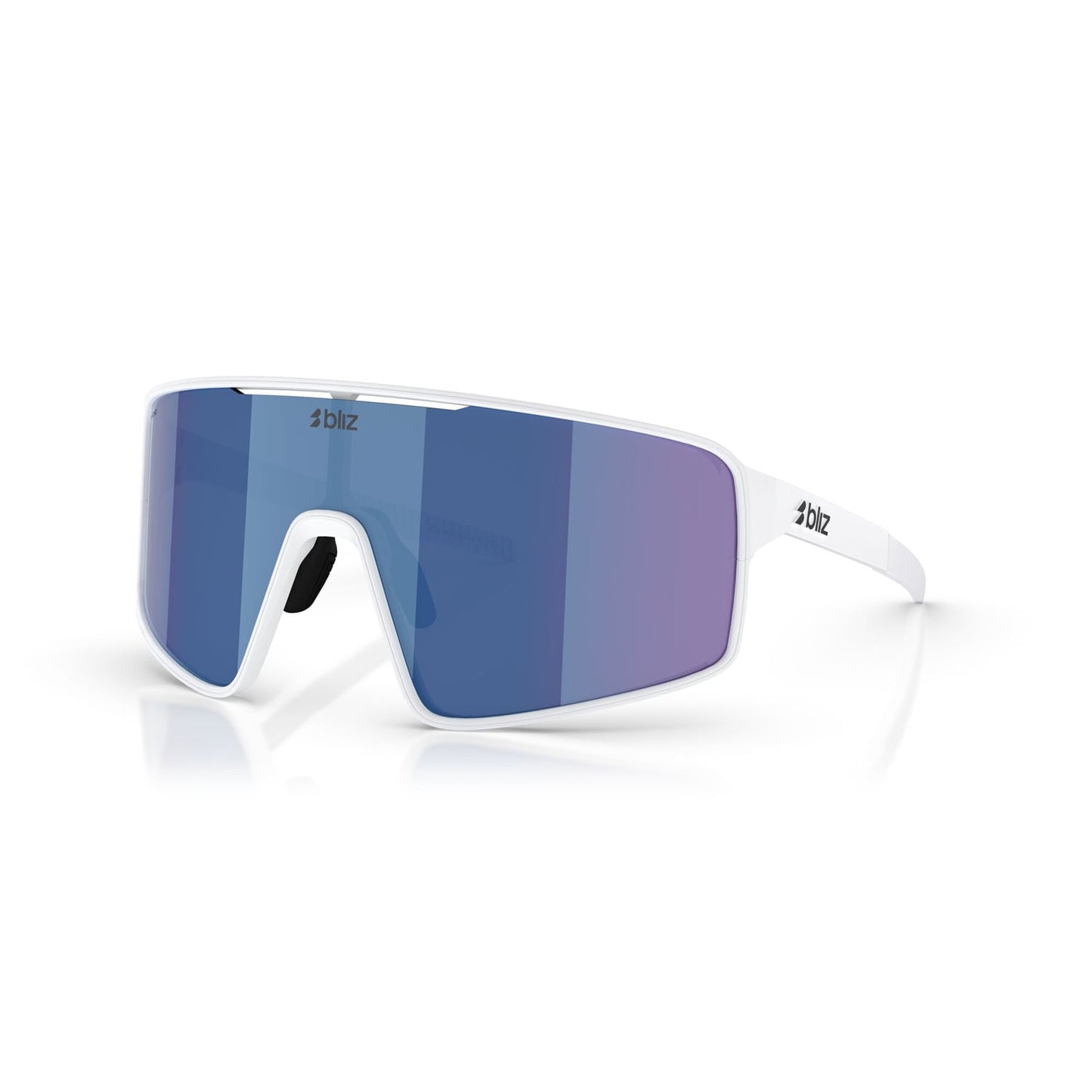 Brille BLIZ P001 S Weiß Blauer Bildschirm