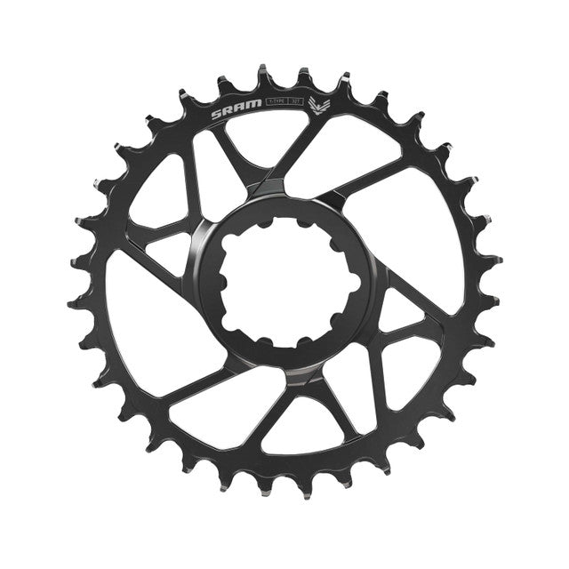 Kettenblatt Mono SRAM EAGLE 70 T-TYPE BOOST 12-fach DM Offset 3mm Schwarz