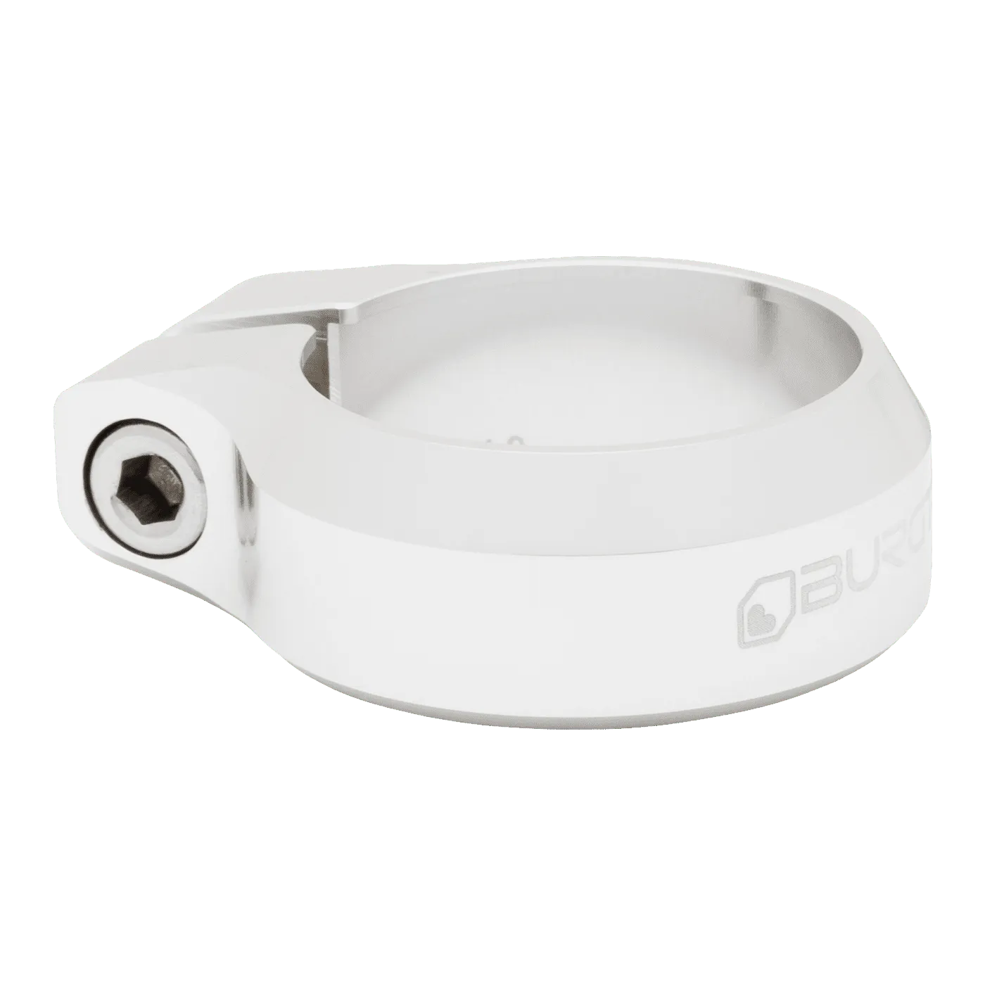 BURGTEC Sattelklemme Silber
