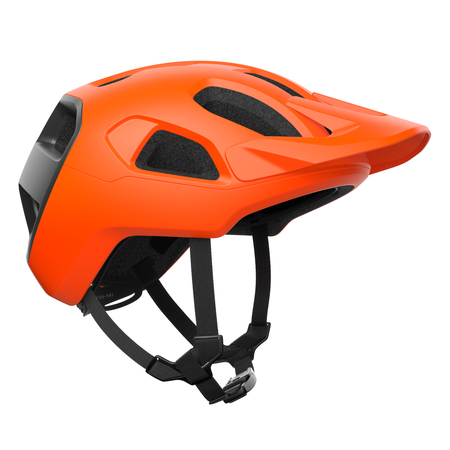 MTB-Helm POC CULARIS Orange/Schwarz Matt