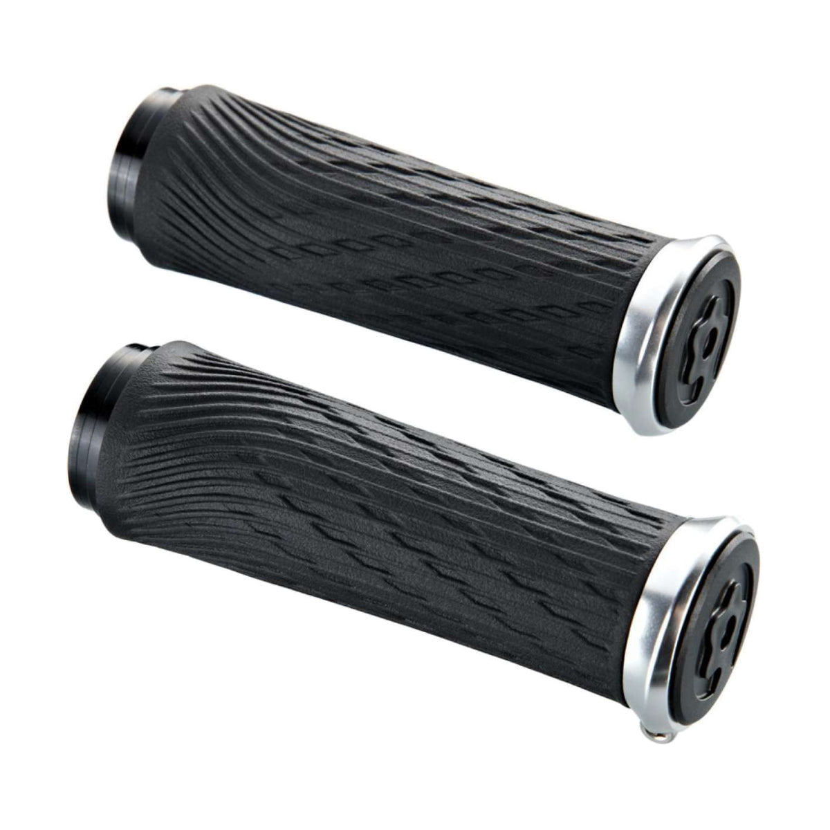 Grips SRAM für GripShift-Griffe Schwarz/Silber (122mm)