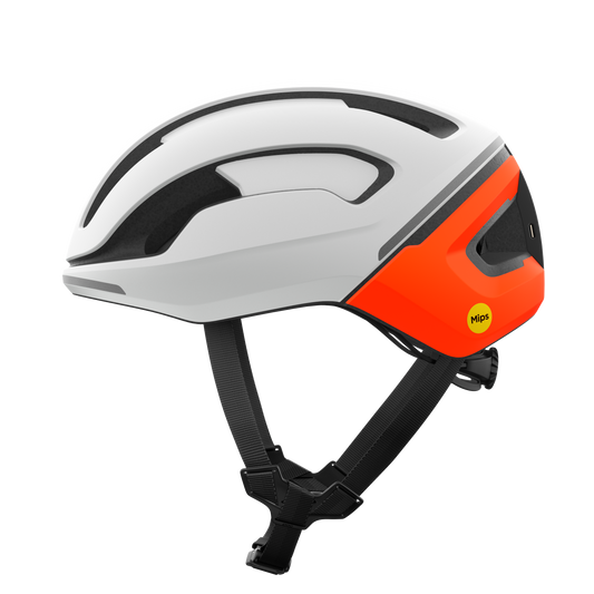 Helm Straße POC OMNE BEACON MIPS Weiß/Orange Matt