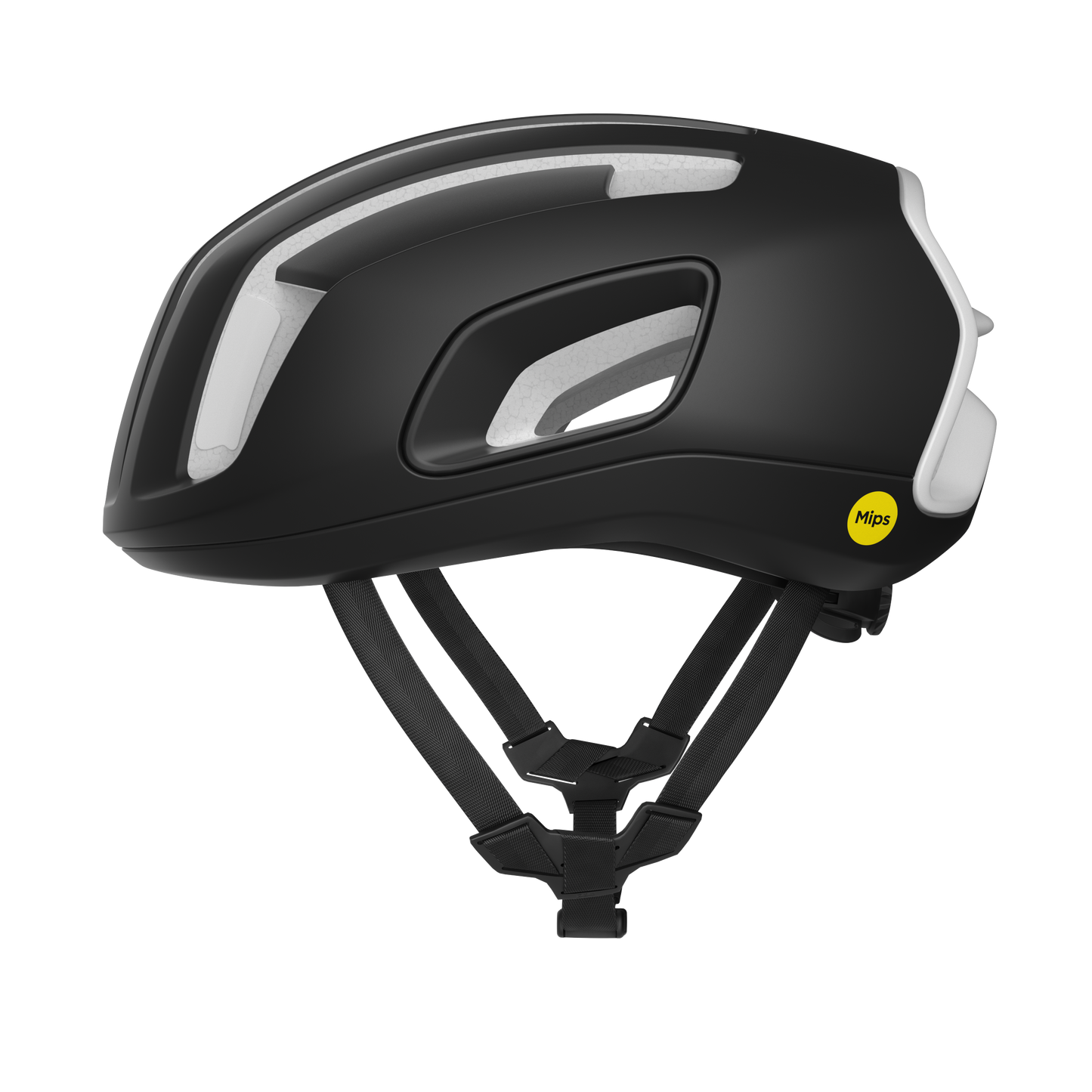 Helm Strasse POC CYTAL MIPS Mattschwarz/Weiss Matt