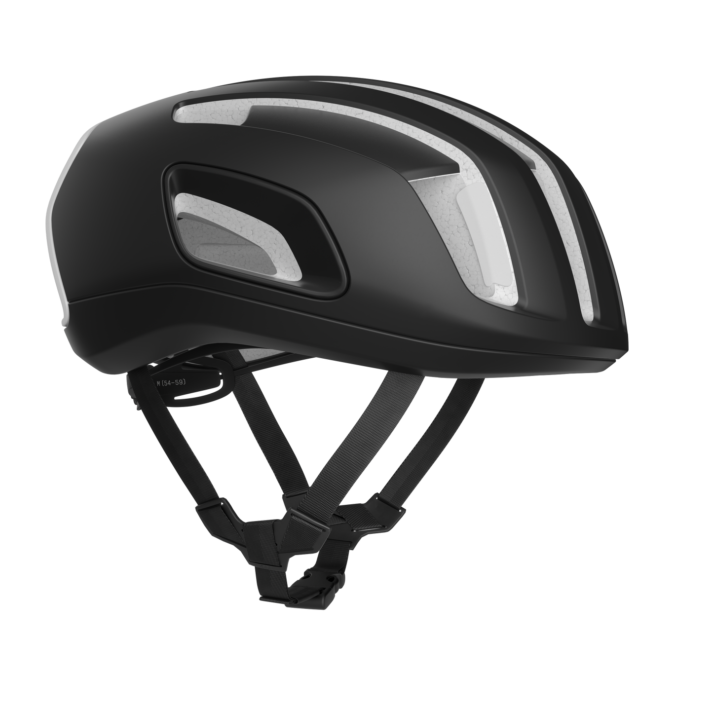 Helm Strasse POC CYTAL MIPS Mattschwarz/Weiss Matt