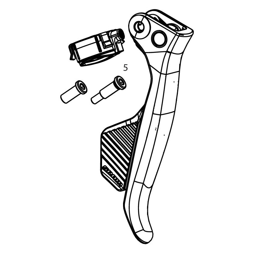 Ersatzkit linker Hebel SRAM APEX eTap AXS