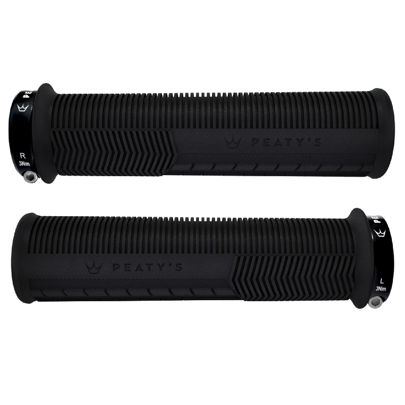 PEATY'S MONARCH MUSHROOM Grips Schwarz