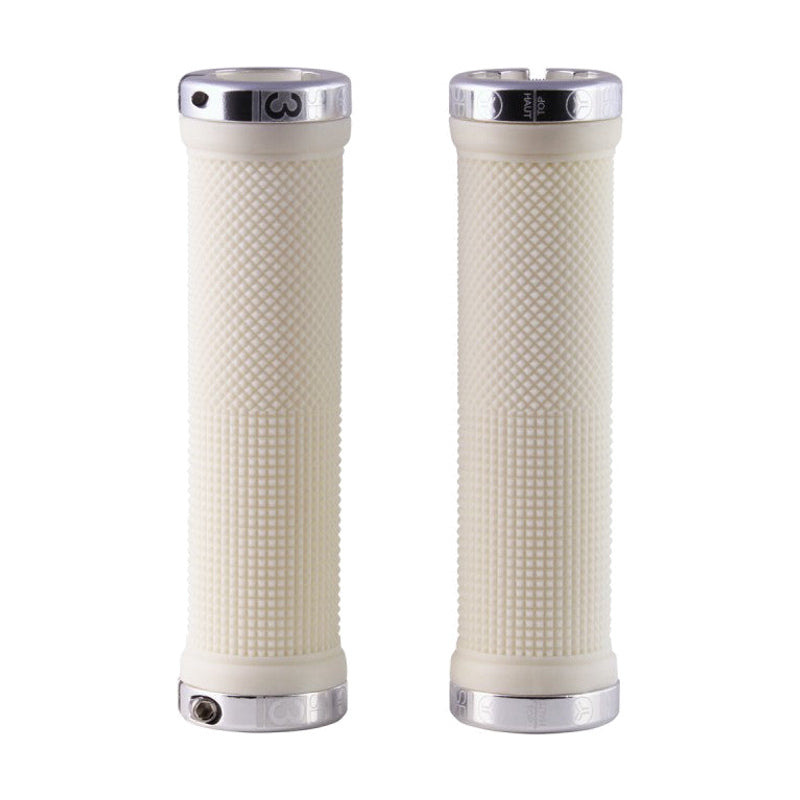 Grips SB3 KHEOPS Lock-On 129 mm Weiß/Chrom