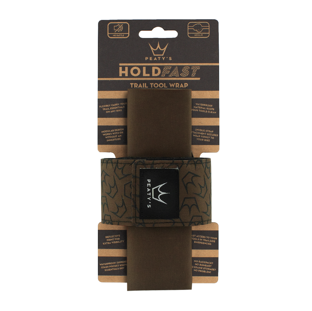 PEATY'S HOLDFAST TRAIL TOOL Werkzeugtasche Braun