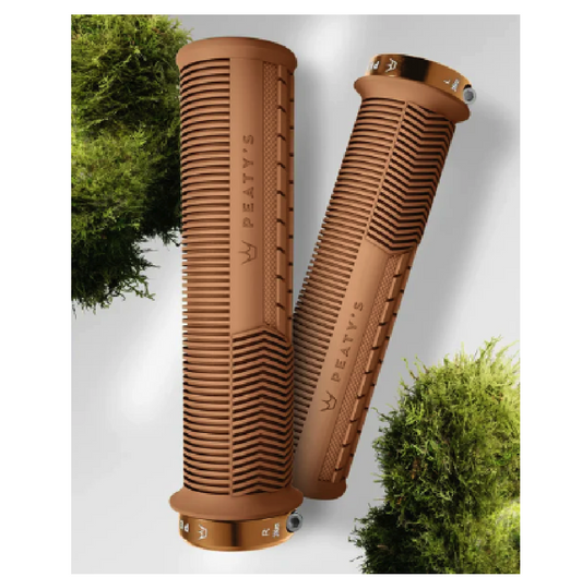 PEATY'S MONARCH MUSHROOM Grips Braun