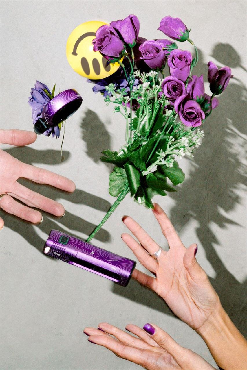 KNOG BLINDER PRO 900 Frontlicht Violett - Limitierte Auflage