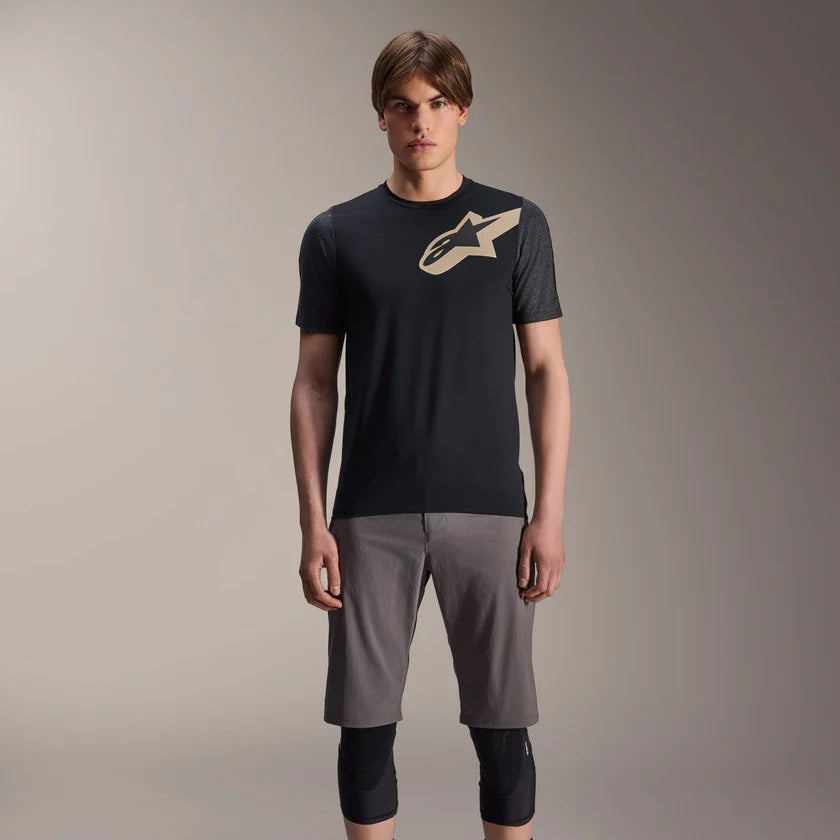 ALPINESTARS A-DURA LIPAN Trikot Kurzarm Schwarz
