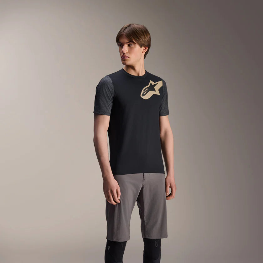 ALPINESTARS A-DURA LIPAN Trikot Kurzarm Schwarz