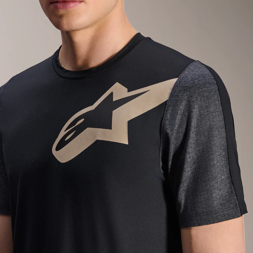 ALPINESTARS A-DURA LIPAN Trikot Kurzarm Schwarz