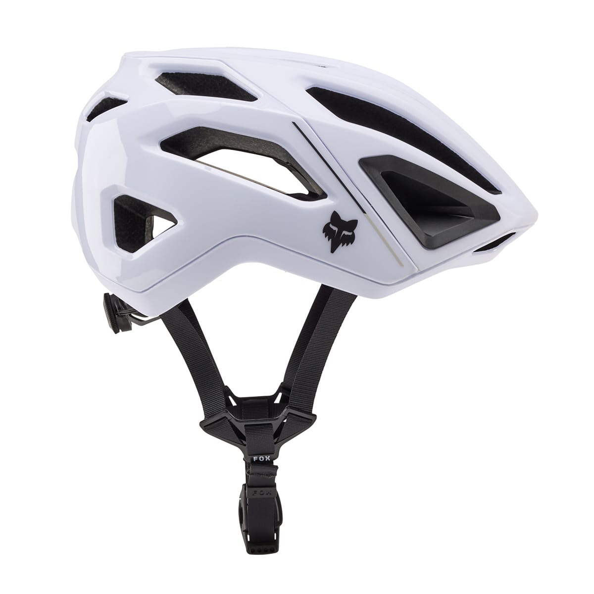 fahrradhelme gravel MTB/Gravel Helm FOX CROSSFRAME PRO MIPS SOLIDS Weiß – Probikeshop