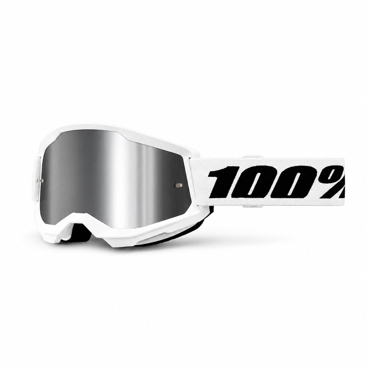 Maske 100% STRATA 2 Weiß Mirror Grau