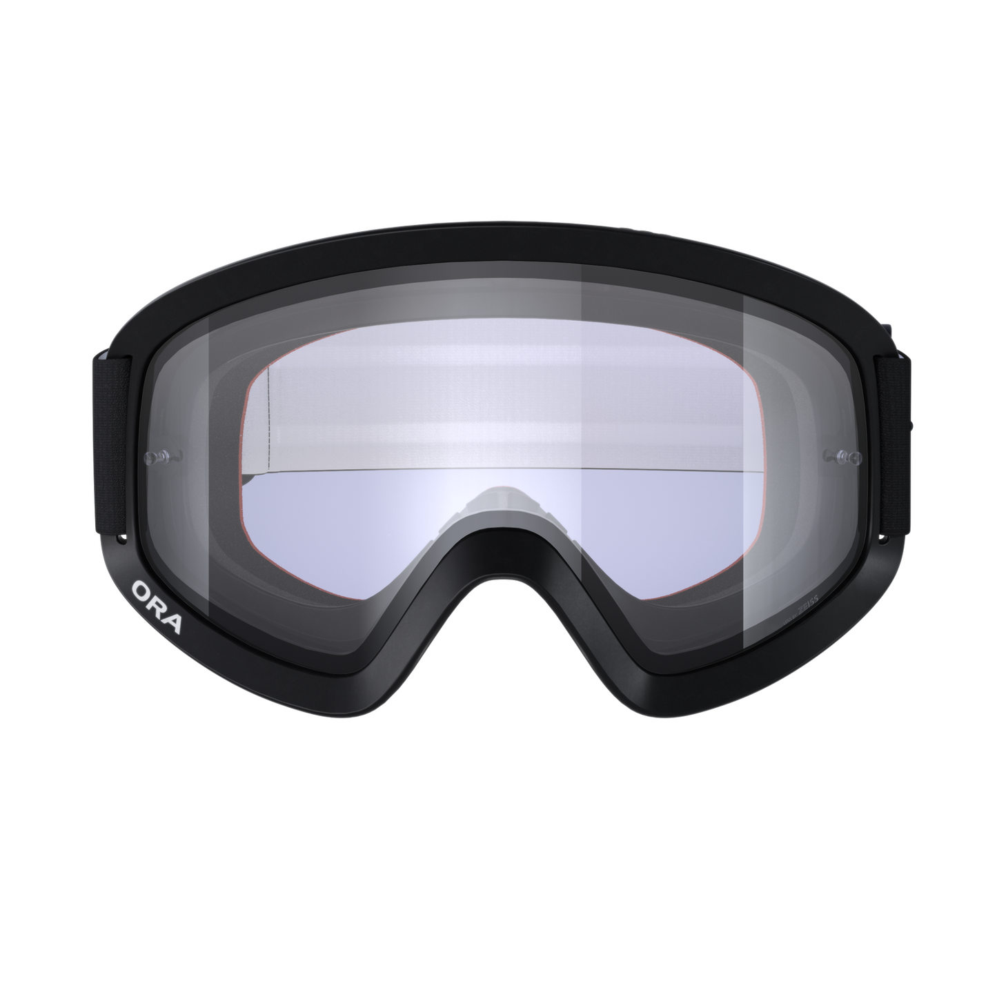 POC ORA DH Maske Schwarz Transparentes Visier