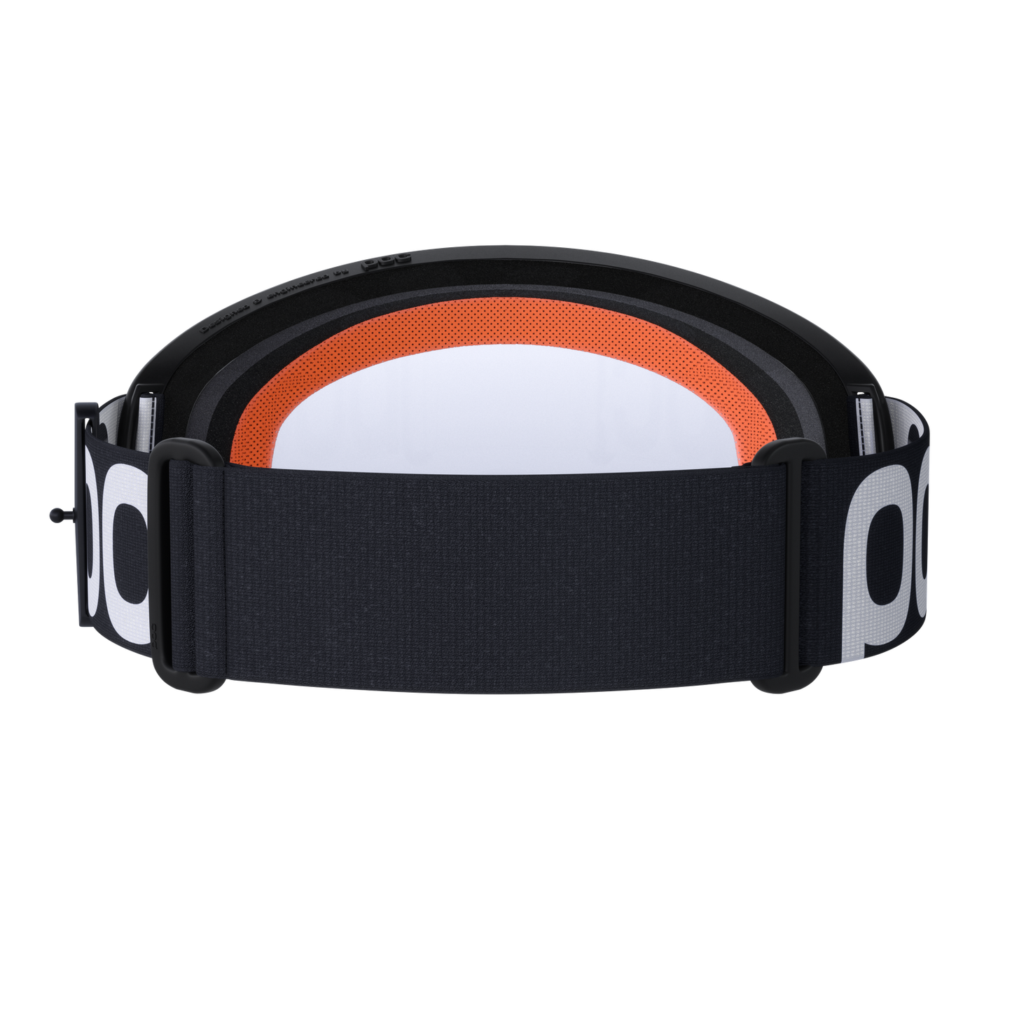 POC ORA DH Maske Schwarz Transparentes Visier