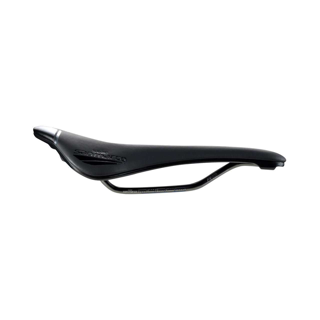Sattel SAN MARCO SHORTFIT 2.0 OPEN-FIT RACING L3 Breite 155mm Stahlschienen Xsilite
