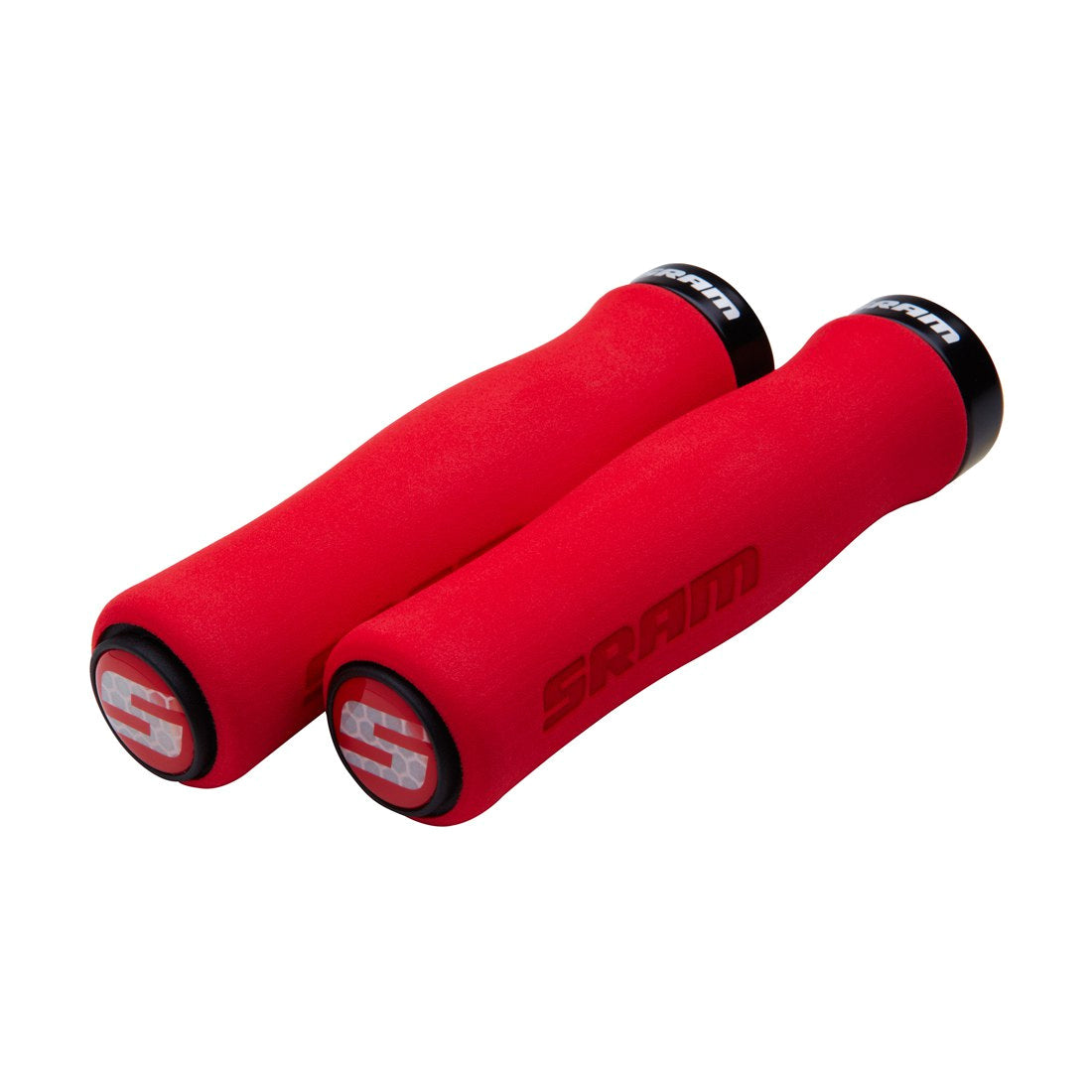 Griffe SRAM FOAM CONTOUR Lock-On 129mm Rot