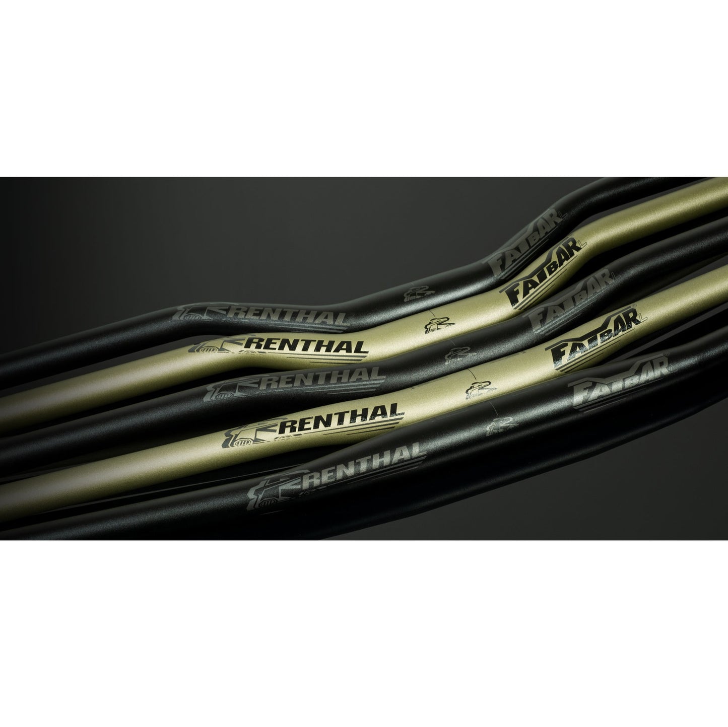 Kleiderbügel RENTHAL V3 FATBAR LITE Rise 20mm 760mm Schwarz