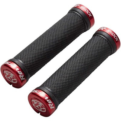 REVERSE COMPONENTS R-SHOCK Lock-On Grips Schwarz/Rot