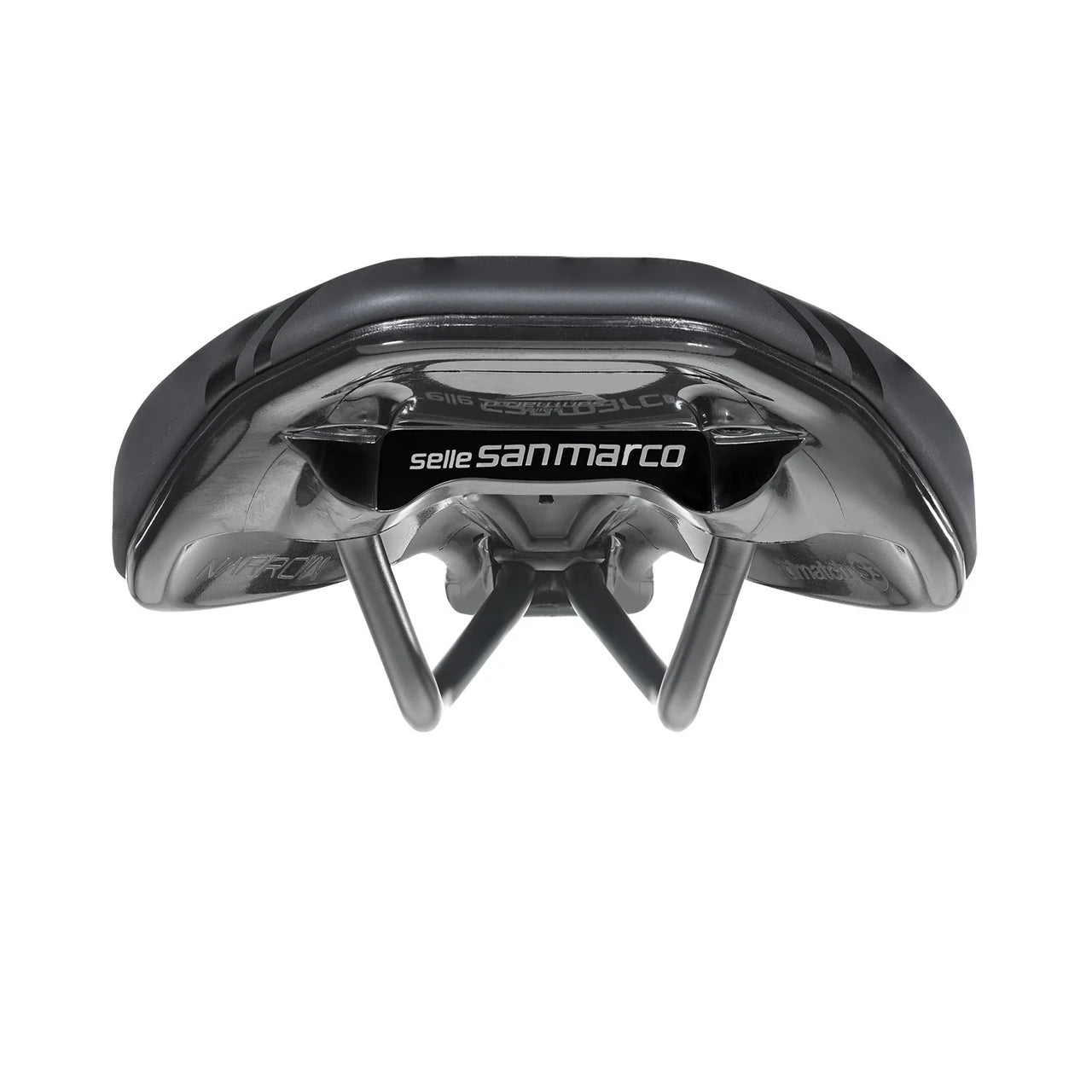 Selle SAN MARCO GROUND SHIELD DYNAMIC L3 155mm Rails Manganèse