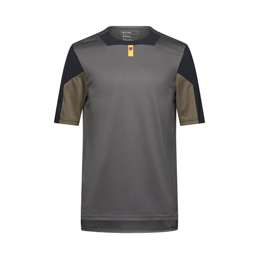 FOX DEFEND Trikot Kurzarm Schwarz 2025