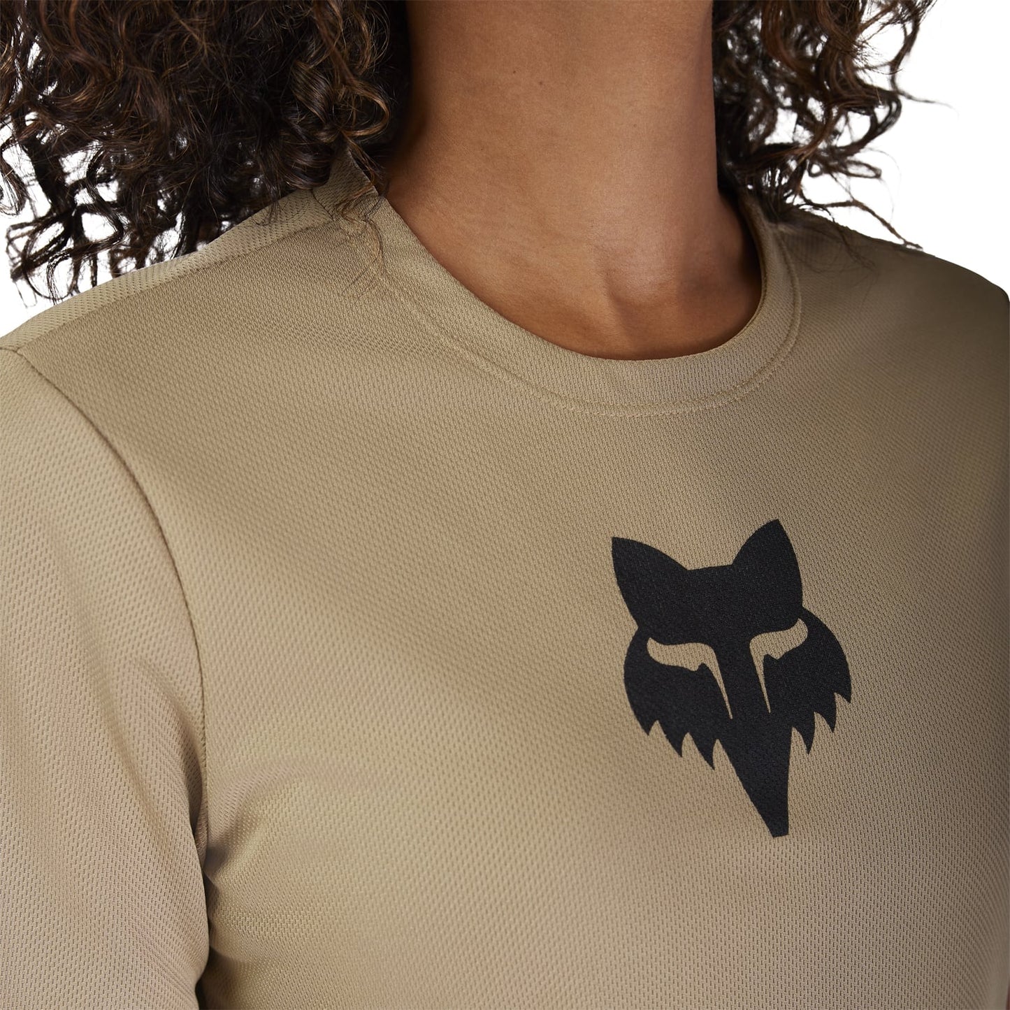 FOX RANGER HEAD Damen Trikot Kurzarm Beige 2025