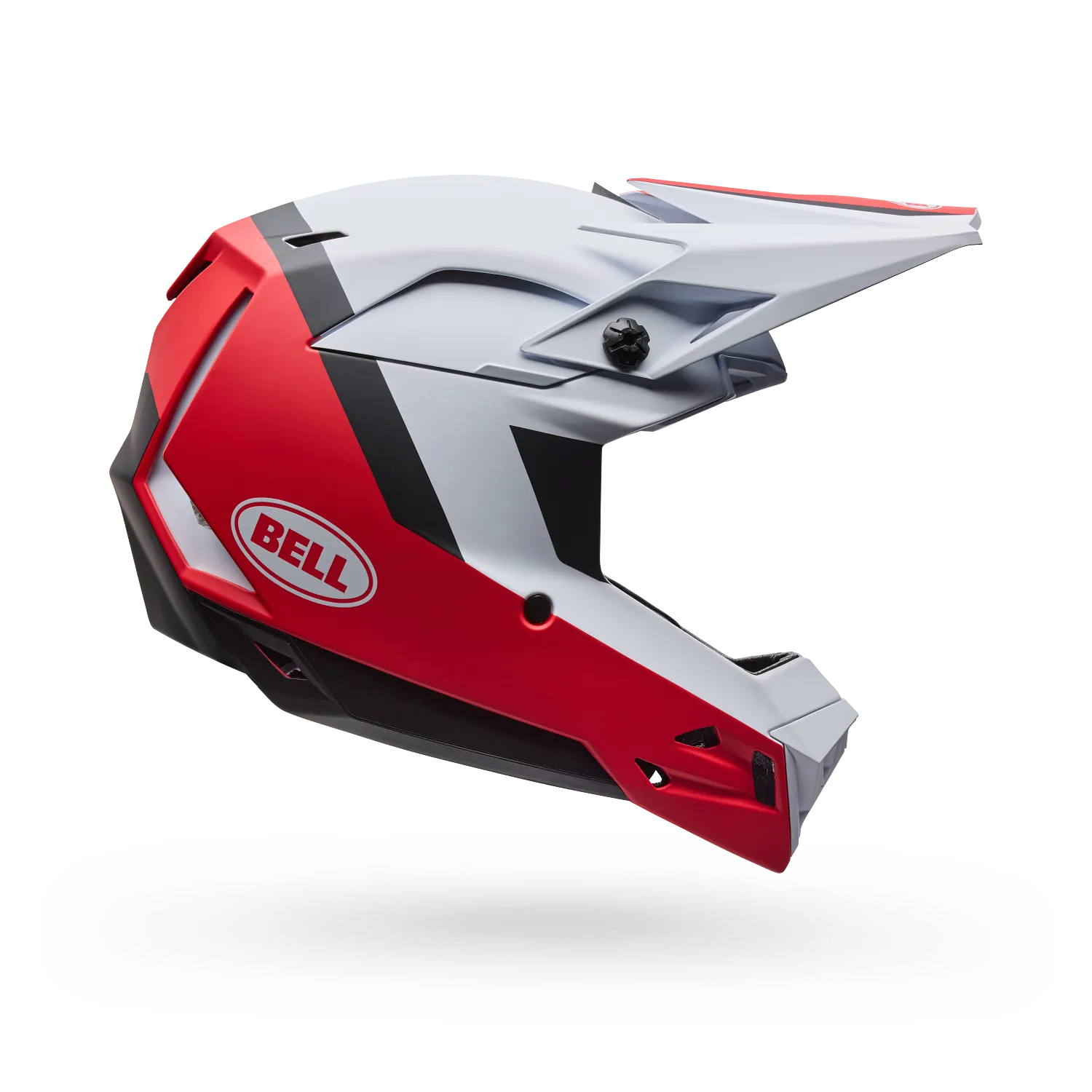 bell helm mtb MTB-Helm BELL FULL-10 MIPS LEVEL SET Weiß/Rot – Probikeshop