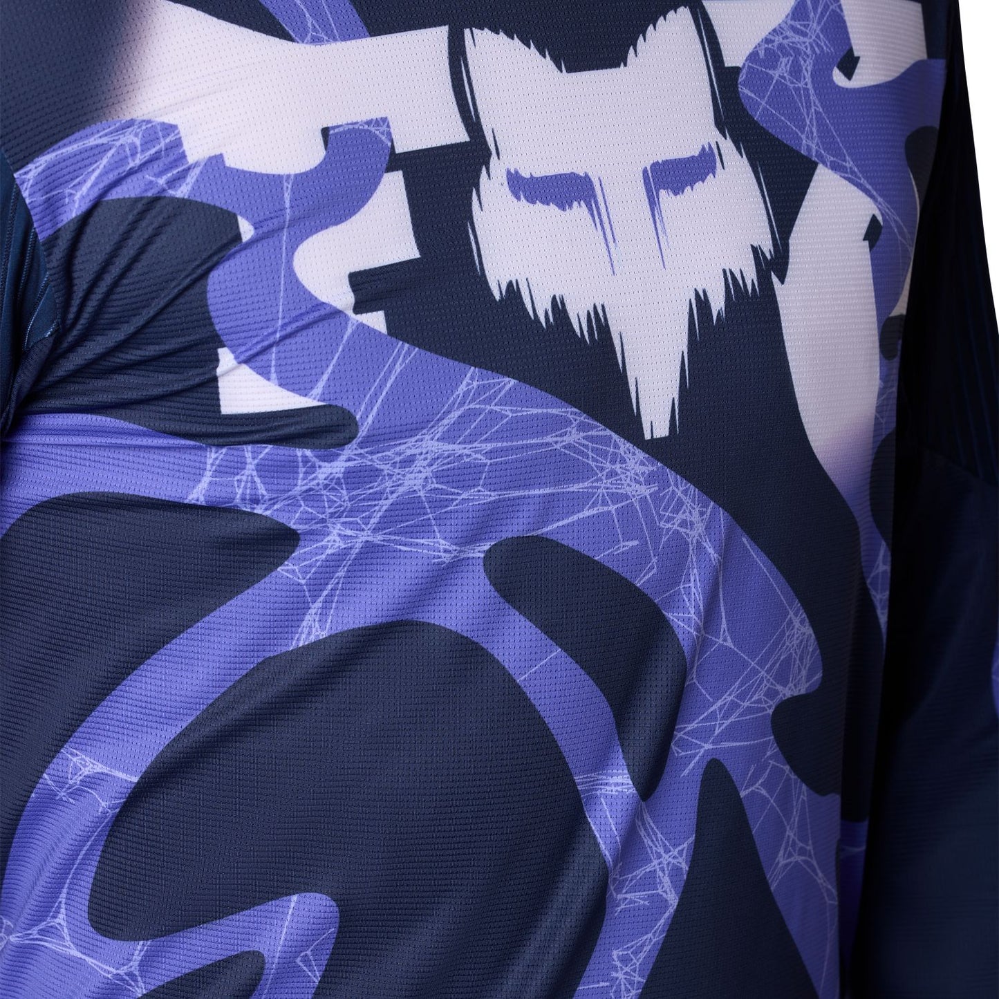 FOX FLEXAIR DIFFUSE SE Trikot Langarm Violett Blueberry