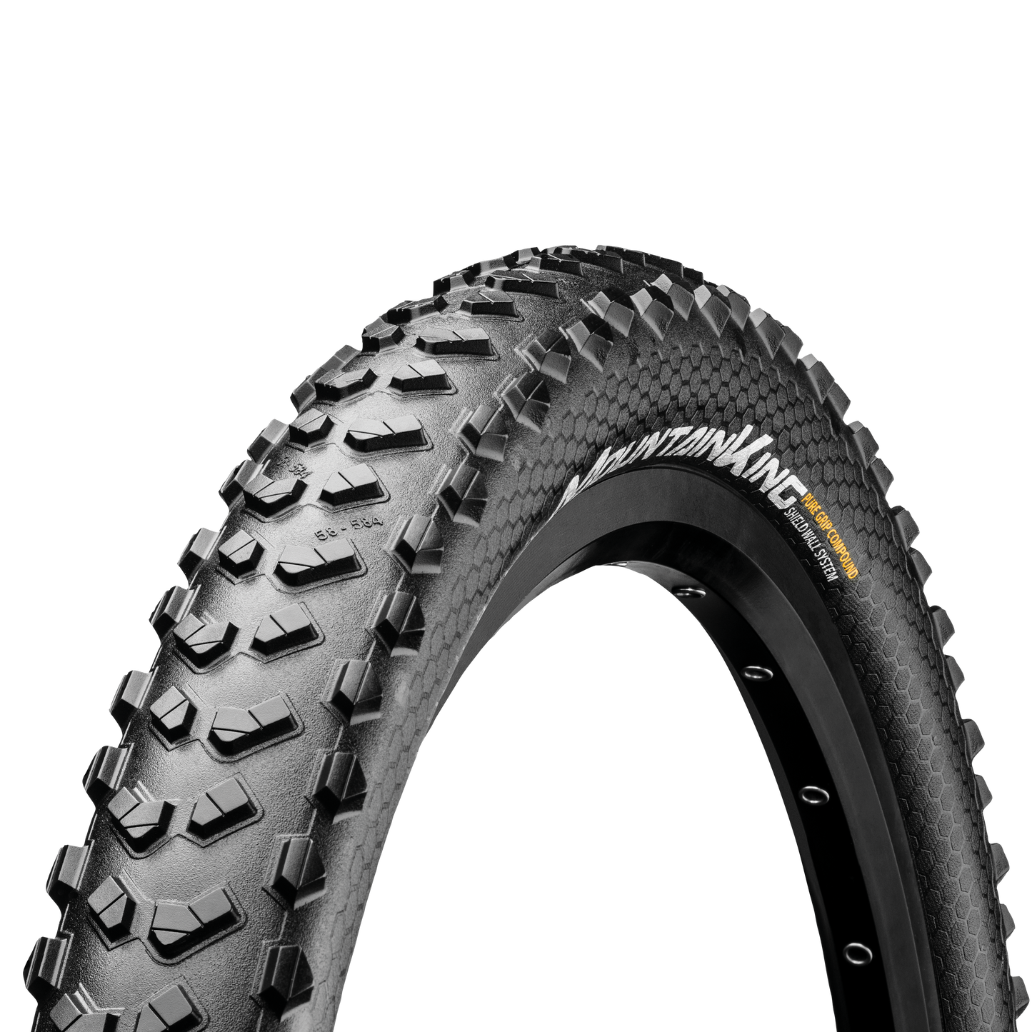 CONTINENTAL MOUNTAIN KING 29x2.30 ShieldWall Tubeless Ready Reifen Weich Schwarz