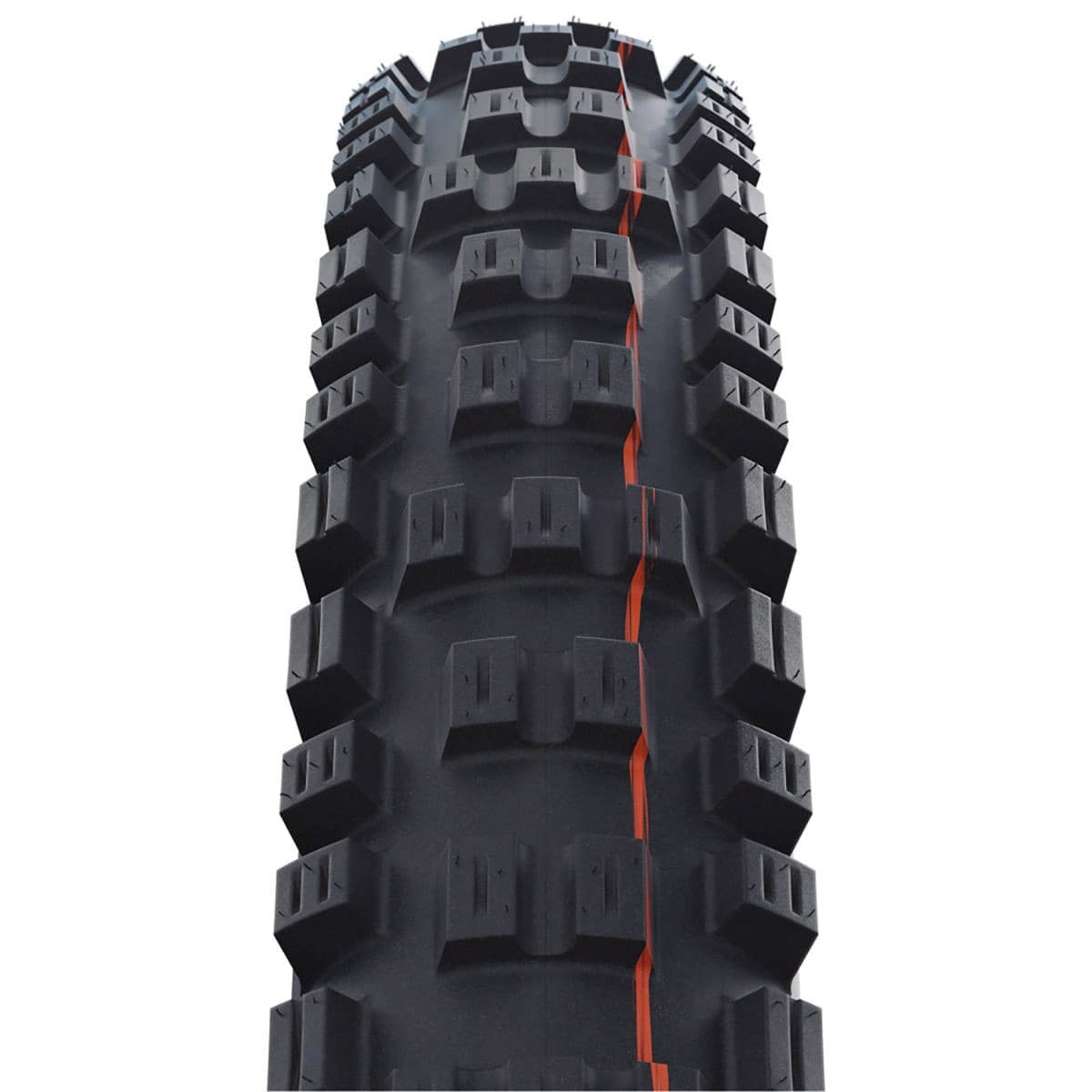 Reifen SCHWALBE EDDY CURRENT FRONT 29x2.60 ADDIX SOFT SUPERTRAIL Tubeless Ready Weich Schwarz