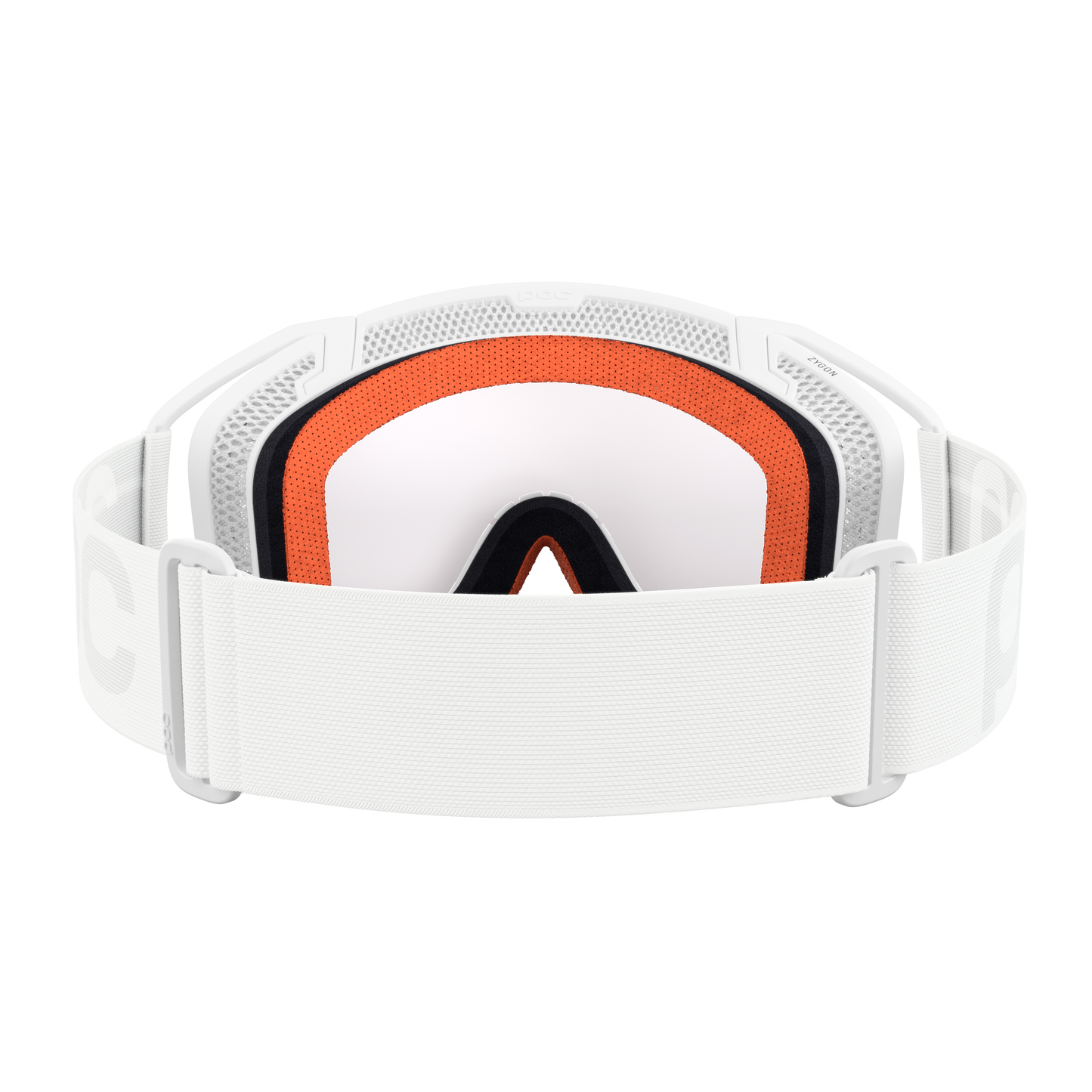 Maske POC ZYGON Weiß Visier Clarity Universal Cloudy Grey