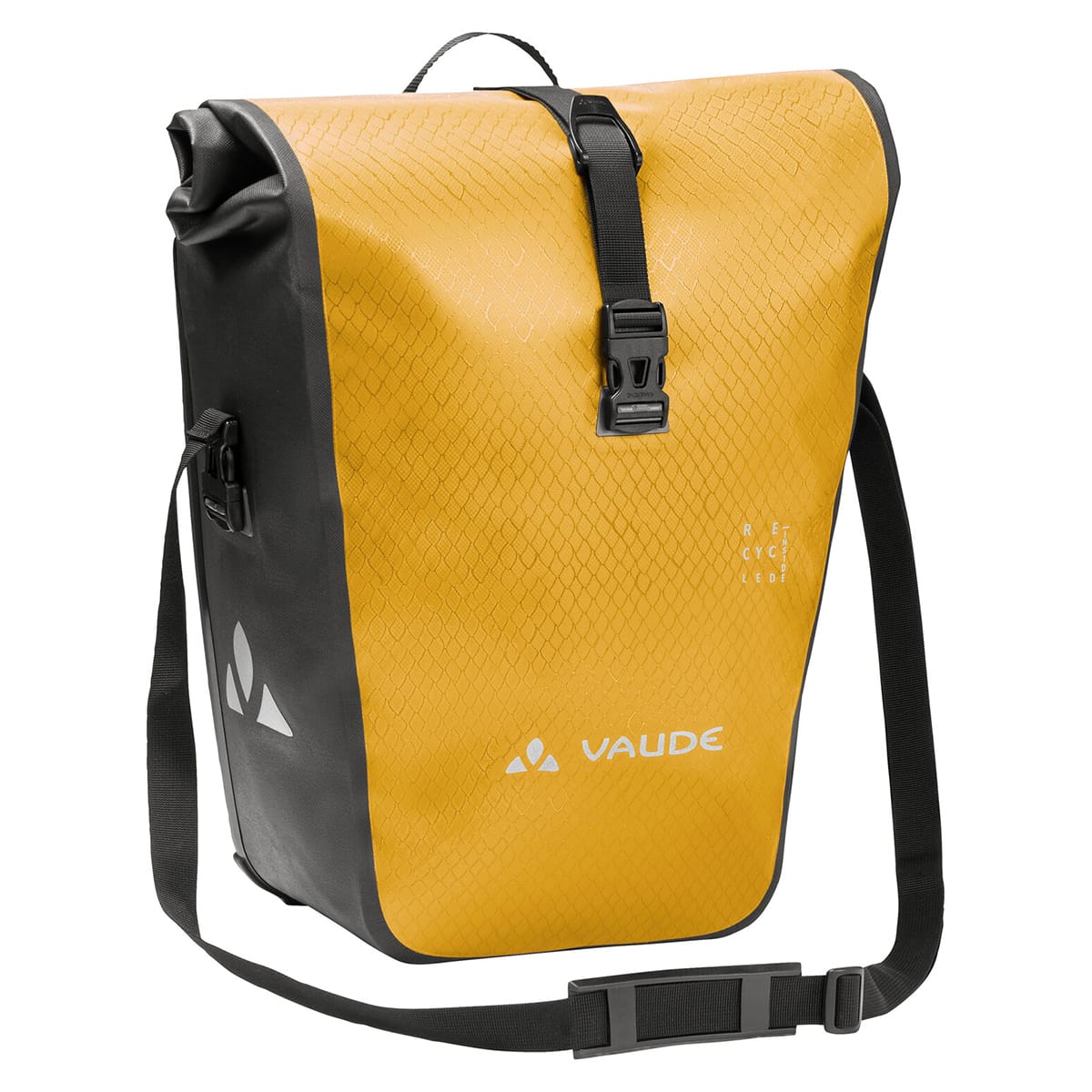 VAUDE AQUA BACK SINGLE Gepäckträgertasche 24 L Gelb – Probikeshop