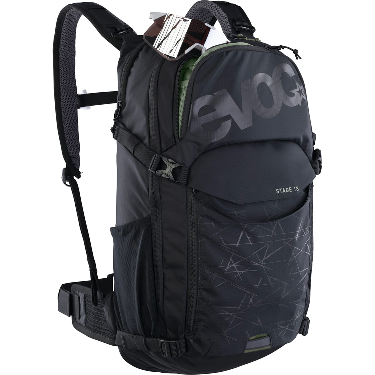 EVOC STAGE 18 L Rucksack Schwarz